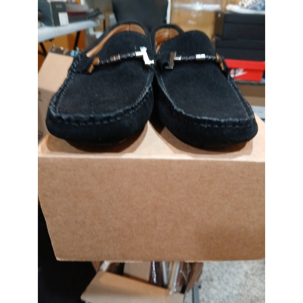 Yldsgs BLACK Suede Driving LOAFERS - Picture 4 of 10